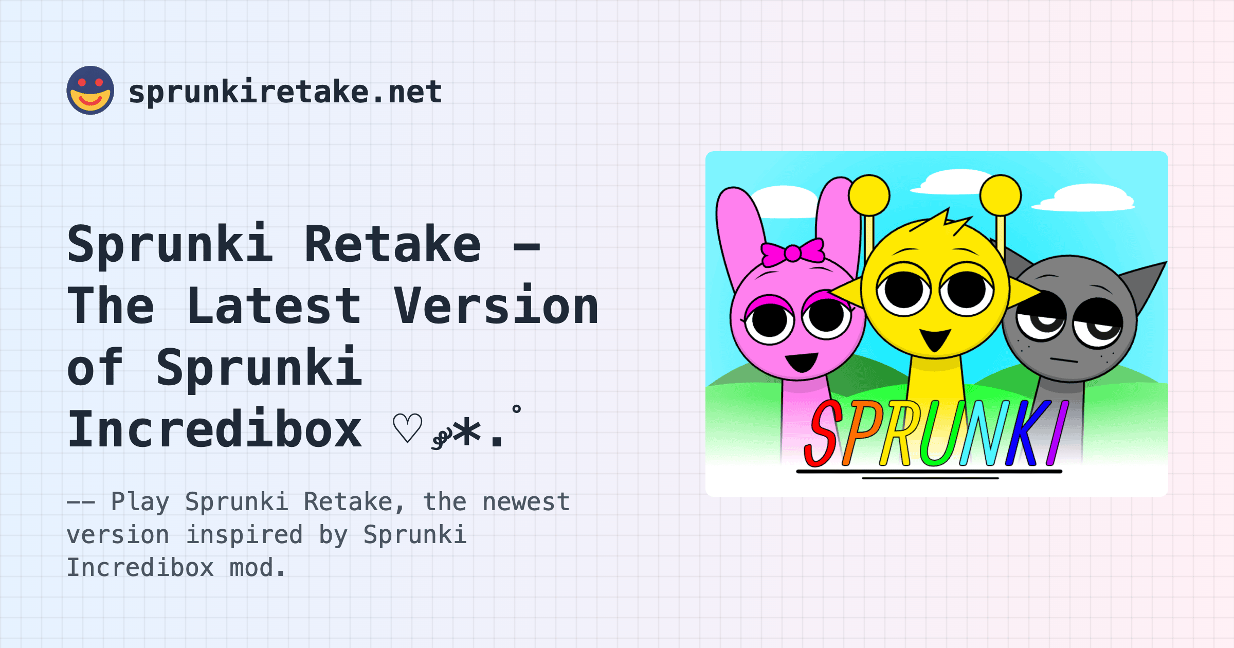 Cover for Sprunki Symphony of Pride | Play Sprunki Games Online