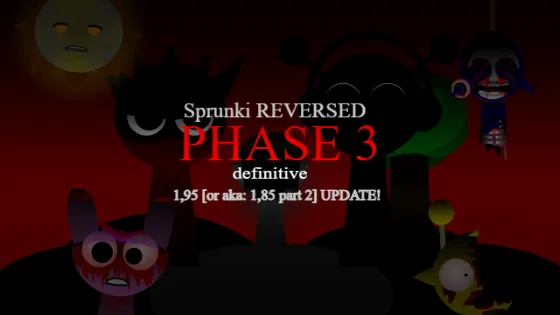 Cover for Sprunki Reversed Phase 3 Definitive
